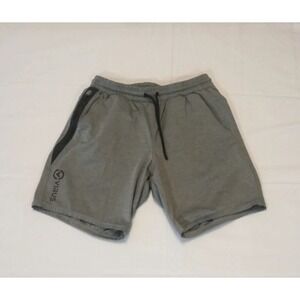 Virus Athleisure Shorts Men's Grey Athletic Performance Gym Workout Size M